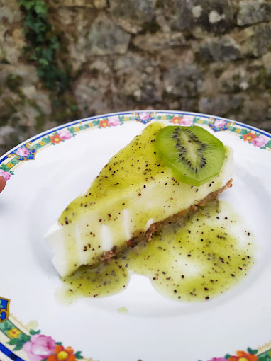 Cheese cake Ardeche Restaurant